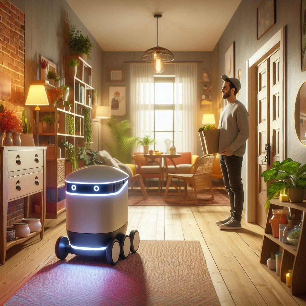 Apartment Delivery Robot